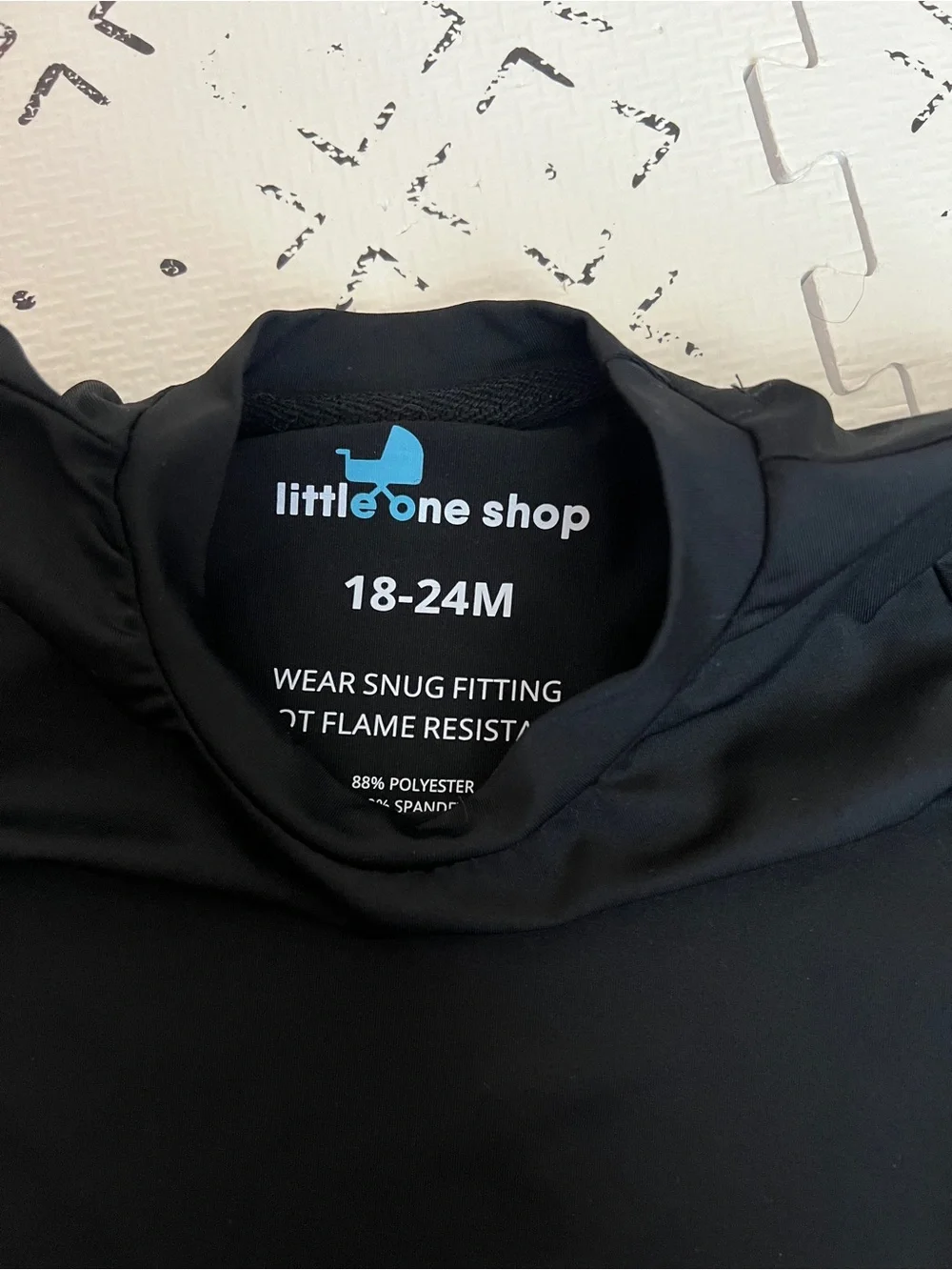 black athletic set little one shop 24 month